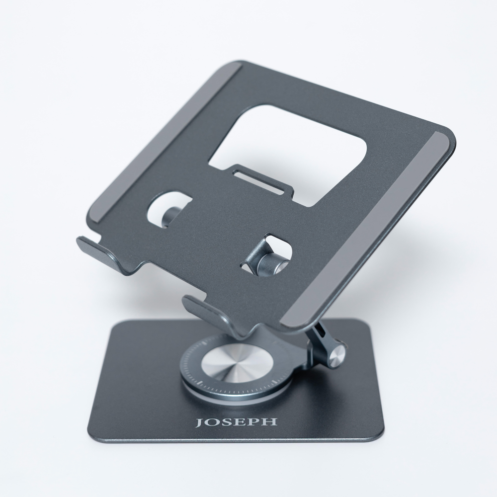 조셉 360도 회전 접이식 휴대용 아이패드 갤럭시탭 태블릿 거치대 스탠드