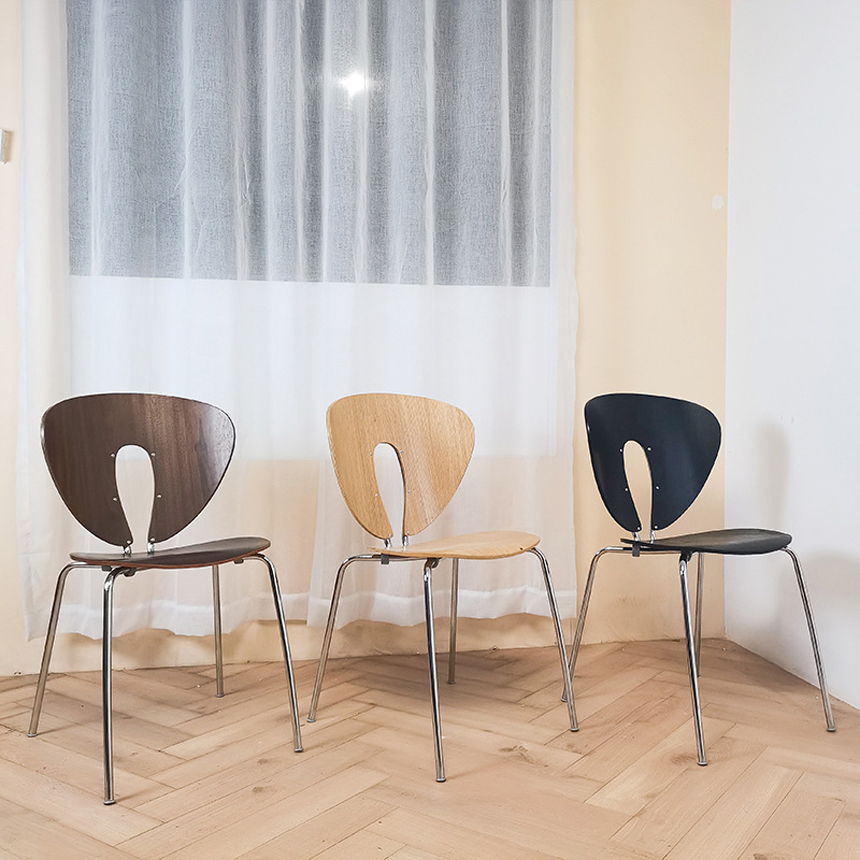 트위스트 모던 카페 식당 원목식탁 체어 Twist Modern Chair 이미지 6