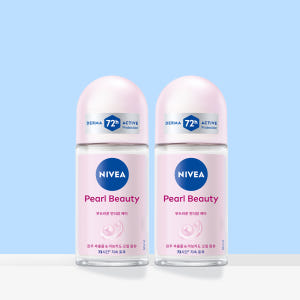 니베아 데오드란트 롤온 펄 뷰티 50ml, 2개 솔직 후기 | 피부 타입별 분석 - 상품 이미지 1