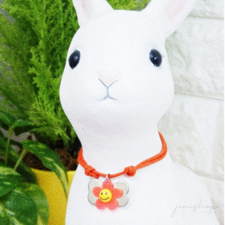 지앤리샵 문펫 스마일꽃목걸이 뼈다귀 10개입 1판 패션리뷰 이름표 강아지이름표 애견용품