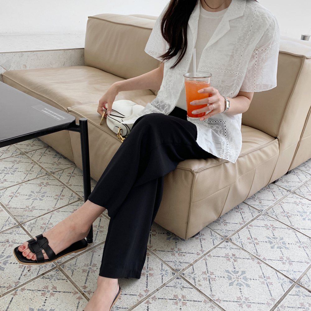 레토리 밴딩 슬랙스 - 상세 이미지 5