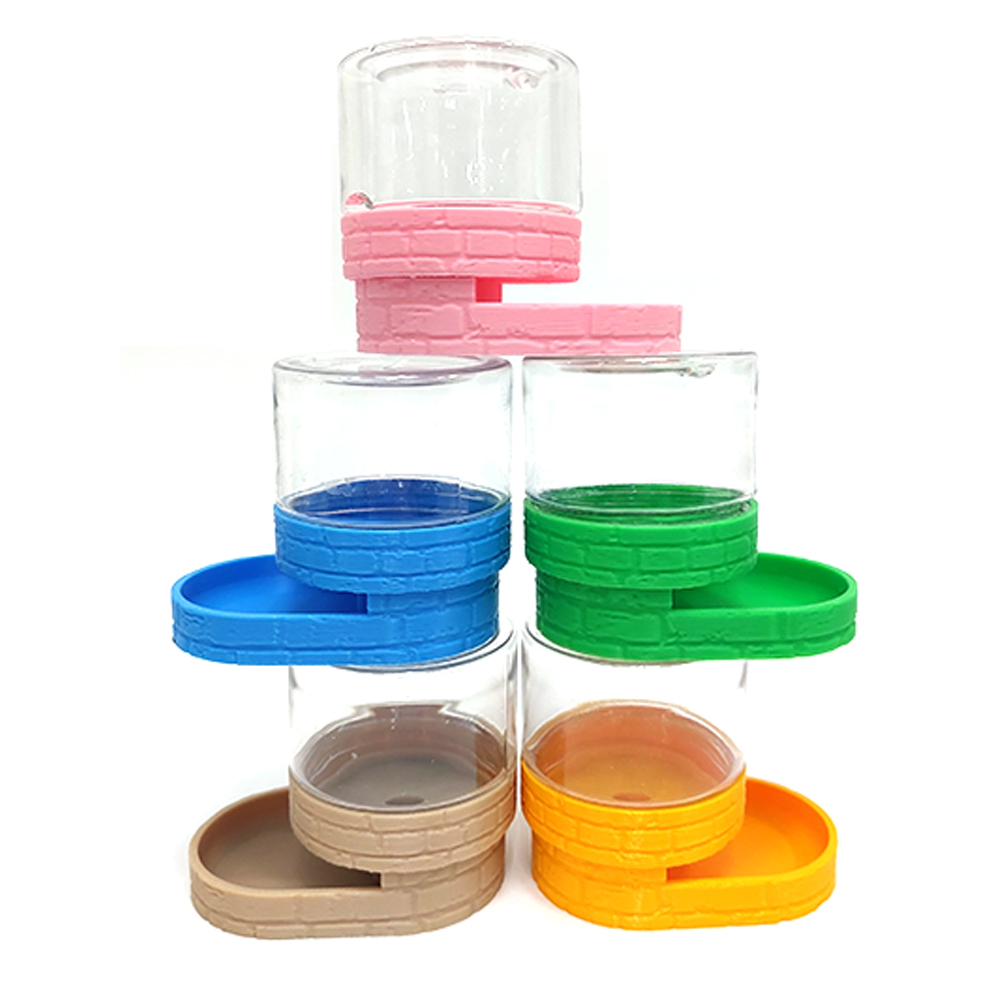 도마뱀 급수기 파충류 크레스티드게코 크레 게코 물그릇 사육장 용품