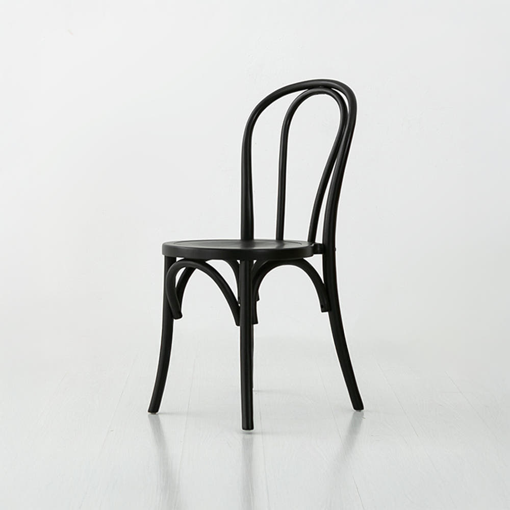 CESBON 원목의자 D형 블랙 0577.1590