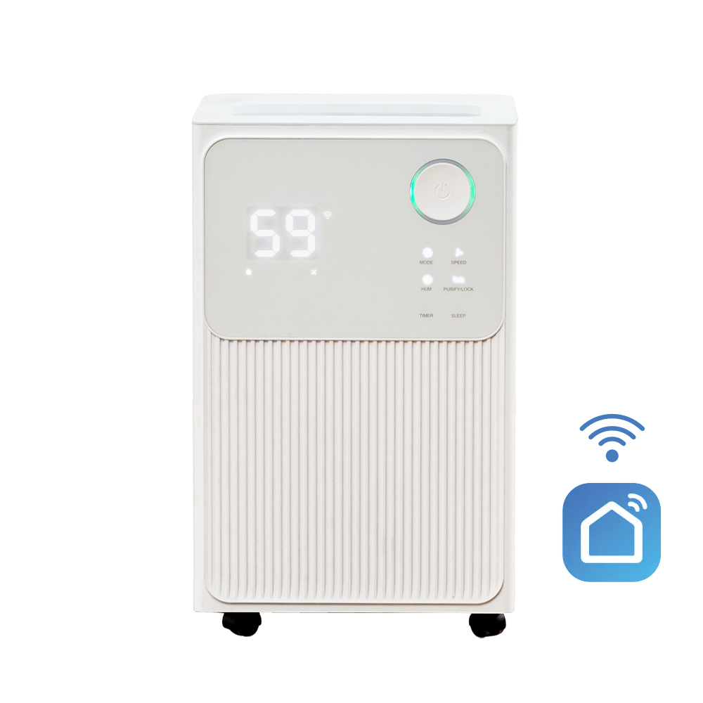 롯데 제습기 25년형 LDH-7012 12L-최대20L 와이파이 IOT 스마트폰 원격제어