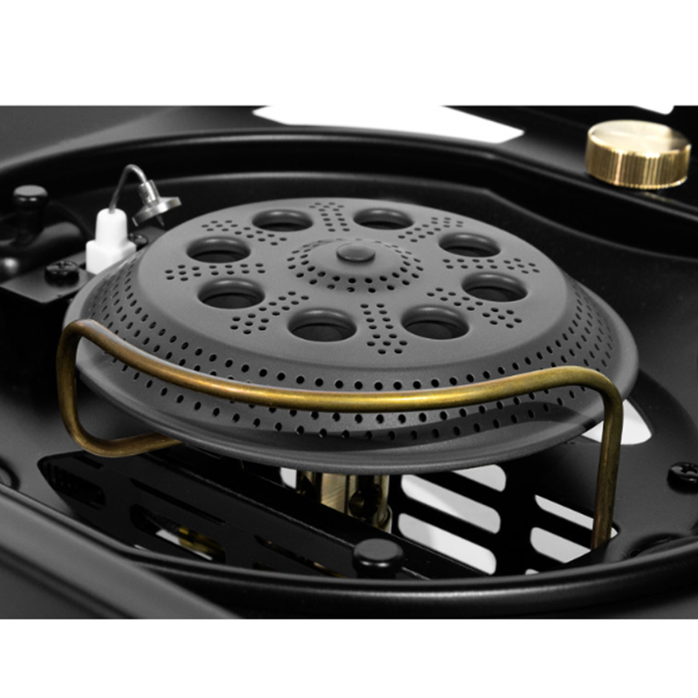 NIP 플랫버너 블랙 IGT 강염 파워플레이트 전용가방 포함 캠핑 가스 버너