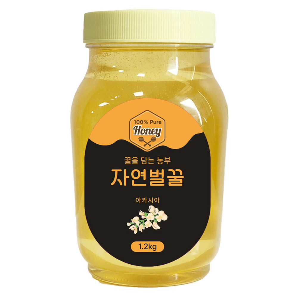 꿀을담는농부 국산 천연 벌꿀 아카시아꿀 300g 선물 답례품 도소매 무료배송 - 상세 이미지 4