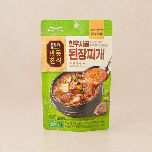 [풀무원]반듯한식 한우사골된장찌개양념_130g (N4) : 이마트택배