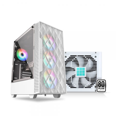 마이크로닉스 Master M60 (미들타워) + Classic II 600W 화이트 패키지