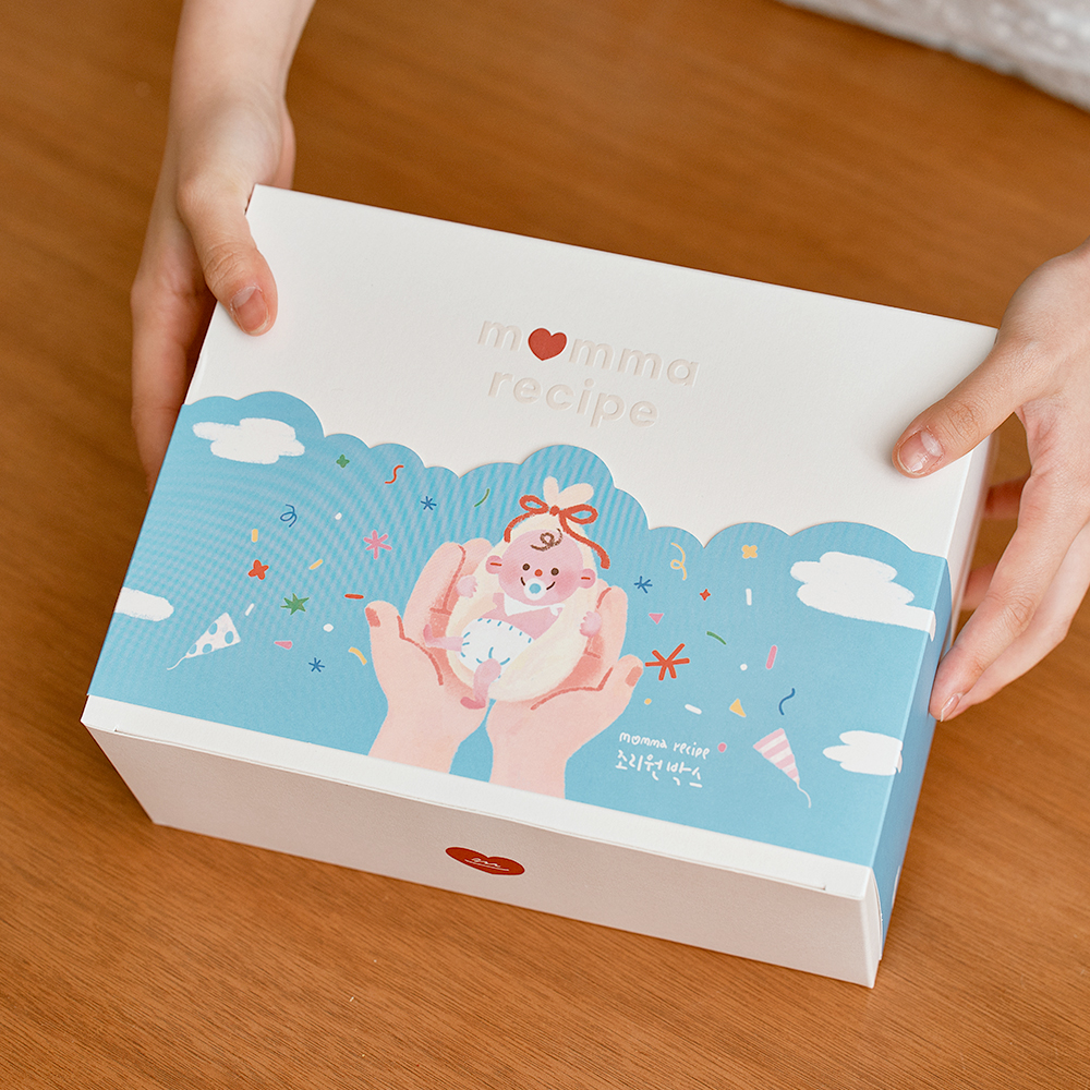 [출산축하] 맘마레시피 산후조리원박스 출산 산모 산후 임산부 축하 아기 탄생 선물
