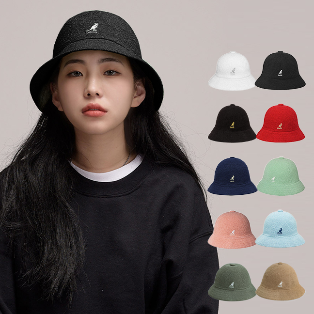 캉골 버뮤다 캐주얼 남자 여자 벙거지 버킷햇 모자 - 상세 이미지 2