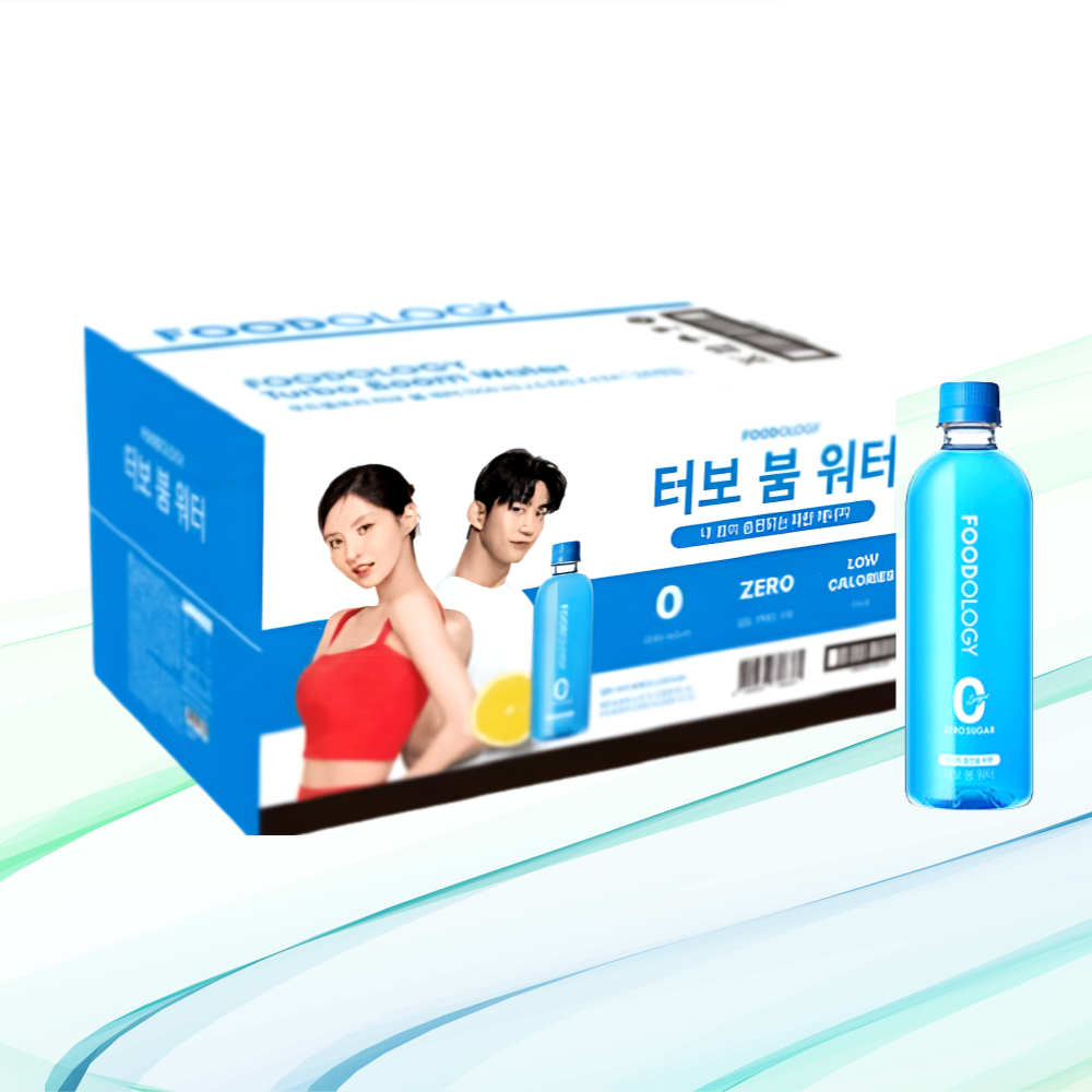터보붐워터 파란통 음료 푸드올로지 24개입X2박스 - 상세 이미지 4