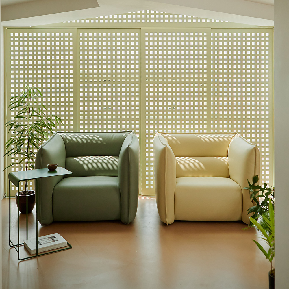 알로소 사티 1인소파 가죽소파 (소프트프리모가죽)