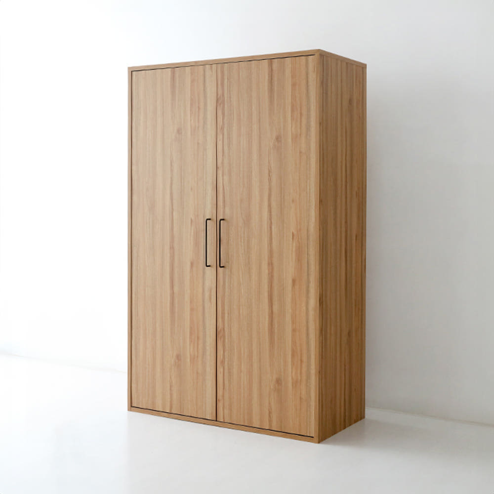 [희망일배송]  미란스 2문 옷장 D타입 WRM195120D 1200x630x1950mm, 2단, 캄포어베니어 1336.0714 이미지 8