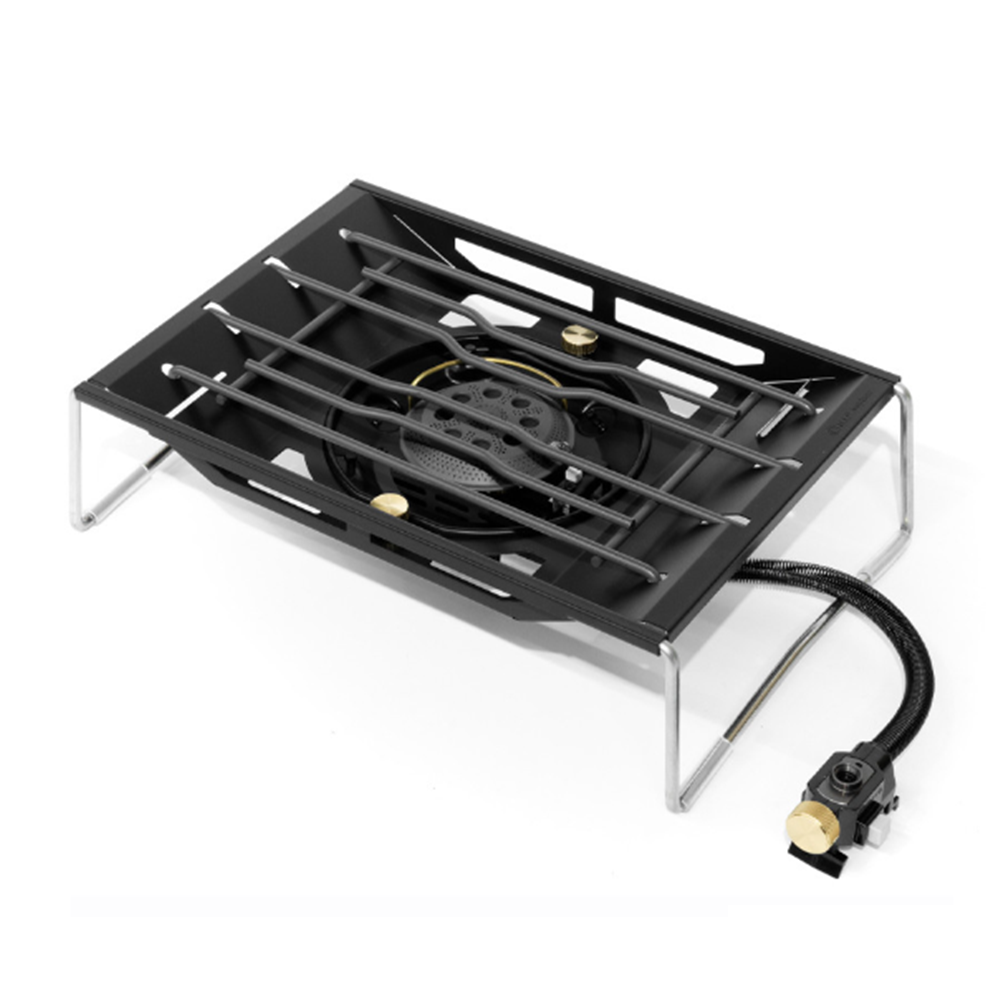 NIP 플랫버너 블랙 IGT 강염 파워플레이트 전용가방 포함 캠핑 가스 버너