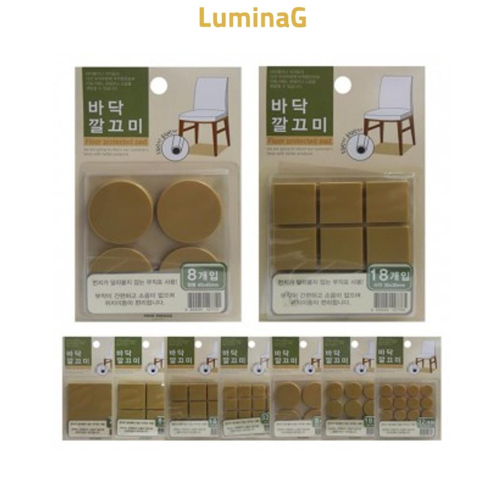 데코보드 바닥깔끔이 마루보호 긁힘방지패드 7종 구성 : 골드파파4