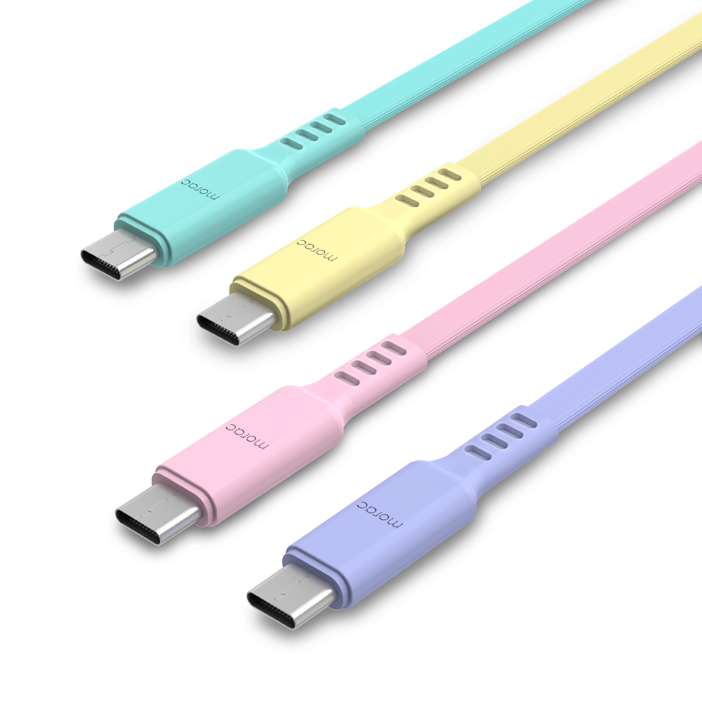 모락 투투 USB CtoC 타입 PD 고속 충전 케이블 4개입 MR-PD-TW60 - 상세 이미지 2
