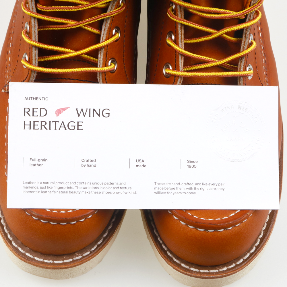 레드윙 8-INCH CLASSIC MOC 부츠 00877D