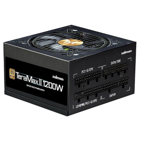잘만 TeraMax II 1200W 80PLUS Gold 풀모듈러 블랙 ATX 3.0 (PCIE5)