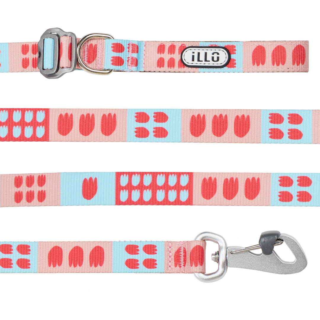 일로 리쉬 리드줄 반려견 산책용품 2m 피버, 2.4m 핸즈프리