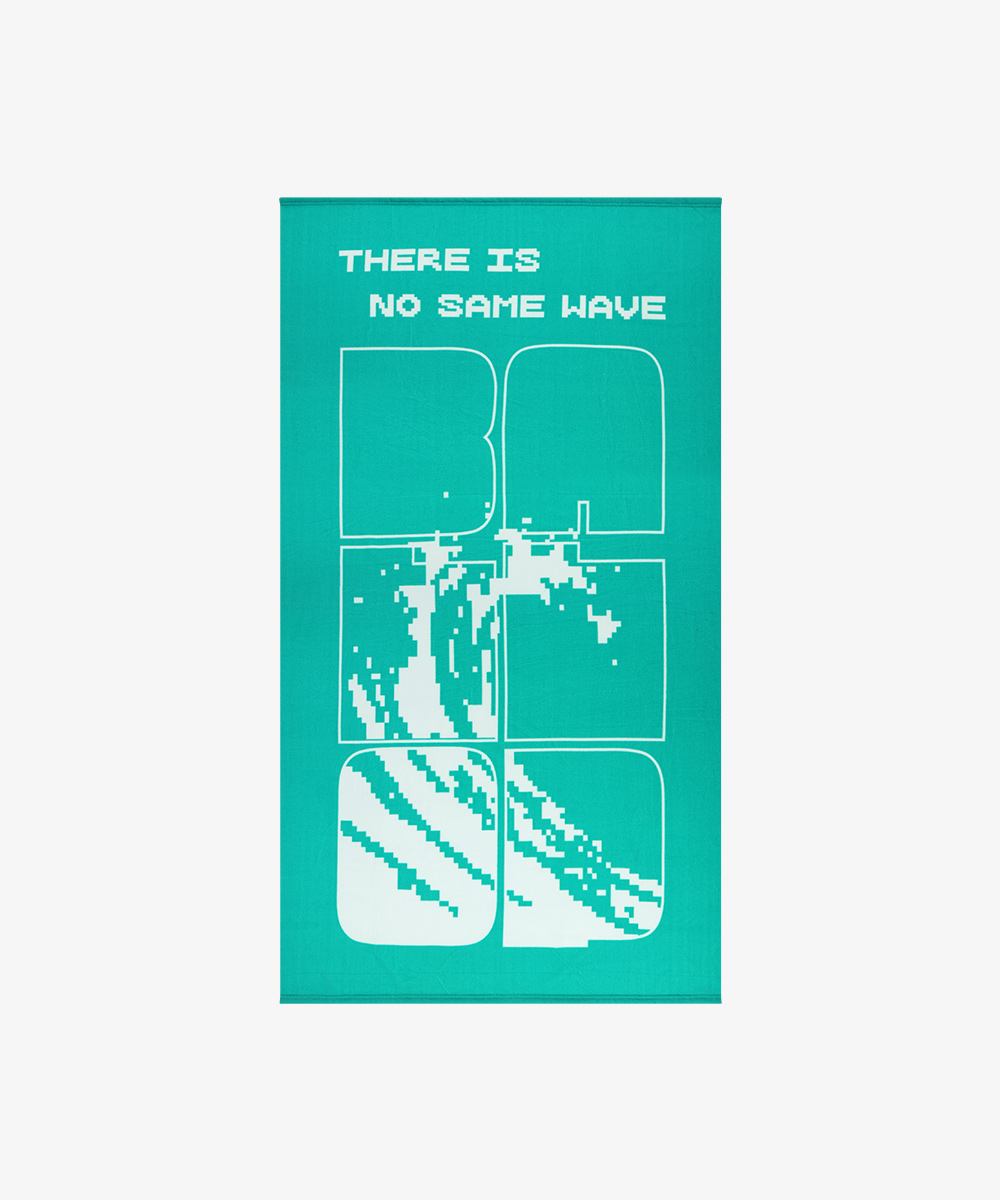 밸롭 오션 웨이브 비치타올 대형 물놀이 수건 큰 바다 타월