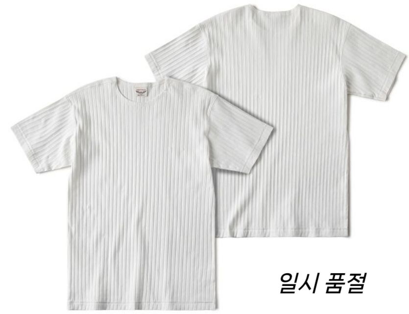 25SS 논스탁 프렌치 립조직 골지 반팔 니트 티셔츠 슬림핏 머슬핏 바디라인 헬스 회색 S 이미지 8