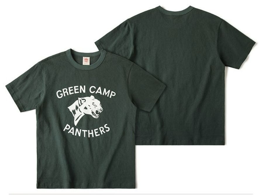 25SS 논스탁 신상 GREEN CAMP 치타 그래픽 / 빈티지 올드스쿨 밀리터리 브론슨 녹색 S - 상세 이미지 2