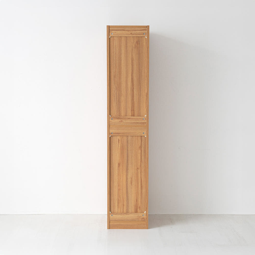 미란스 좁은 1문 옷장 WRM19440 395x500x1940mm, 1단, 캄포어베니어 3805.7847 - 상세 이미지 2