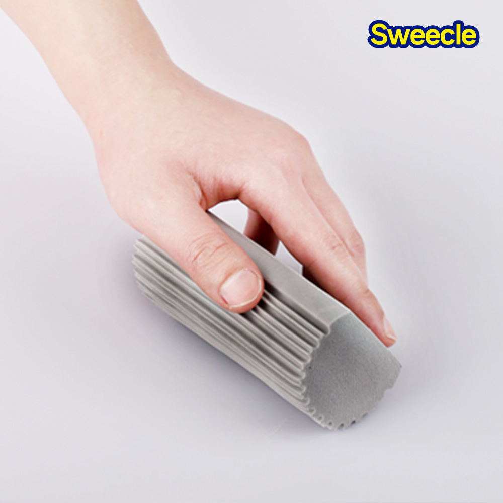 스위클 먼지 제거 유즈올 스펀지 청소 틈새 물기 털이