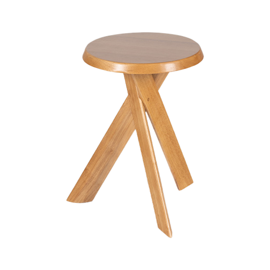 브이라인 소파 화장대 원목 스툴 보조의자 V-Line Stool - 상품 이미지