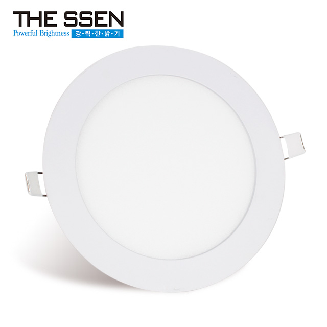 더쎈 LED 다운라이트 초슬림 원형 15cm(6인치) 15W 플리커프리 매입등 - 상품 이미지