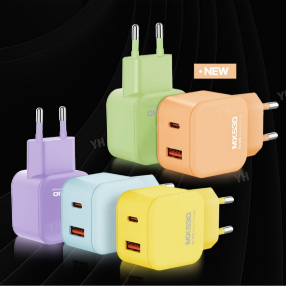 엑스트라 MX530 PD PPS 초고속 듀얼 USB C타입충전기 케이블세트 25W 이미지 8