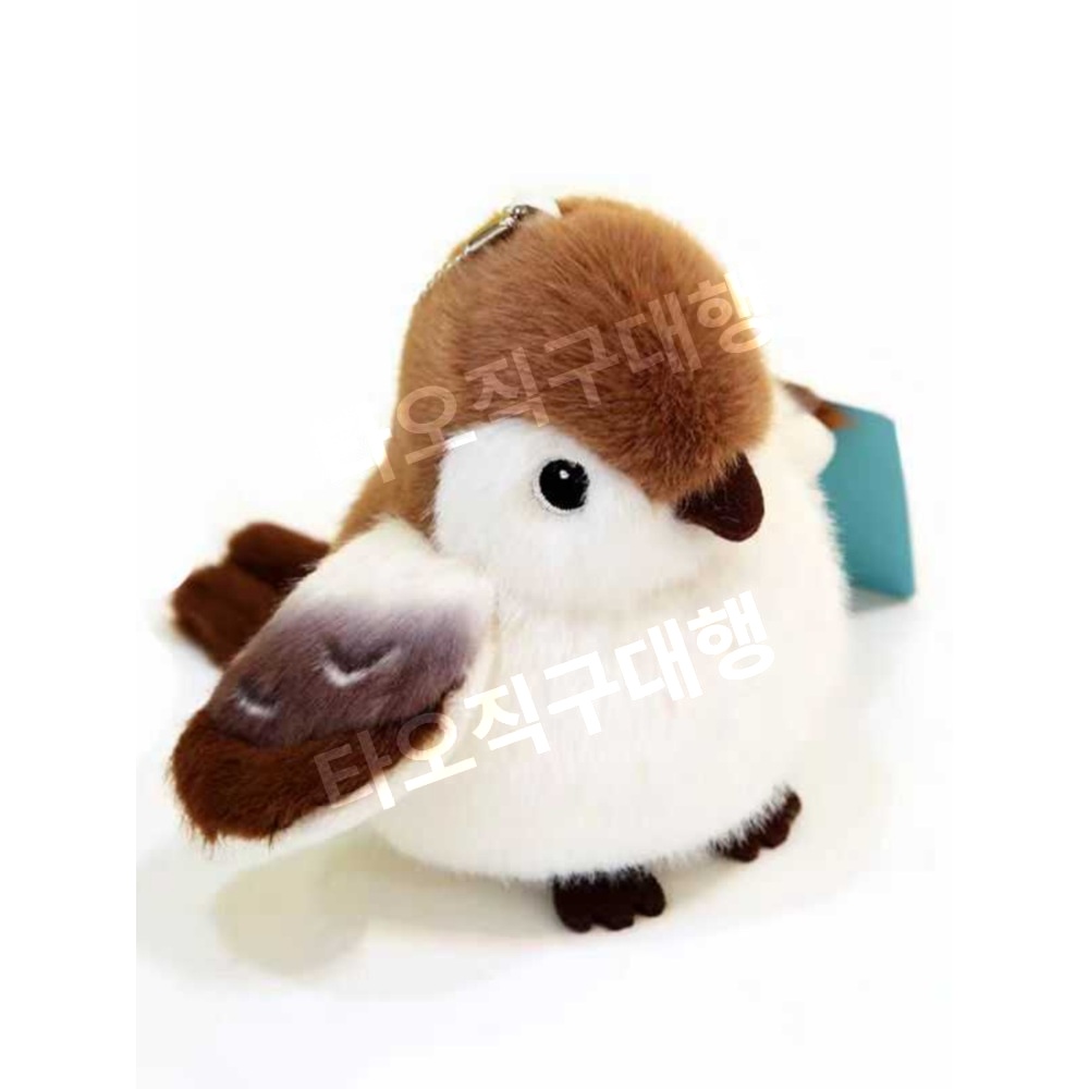 참새인형 장식 뱁새인형 참새모형 새인형 귀여운 아이인형 새모형 인형쿠션 오목눈이 - 상세 이미지 2