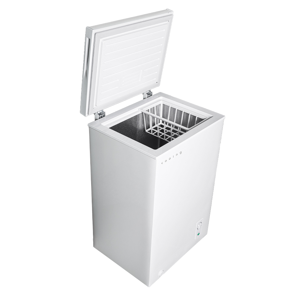 쿠잉 미니냉동고 FR-C080W 소형 가정용 원룸 음쓰