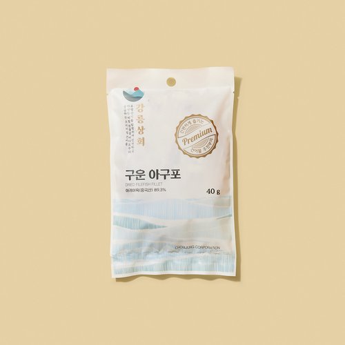 [강릉상회] 구운아구포 (40g) (N4) : 이마트택배