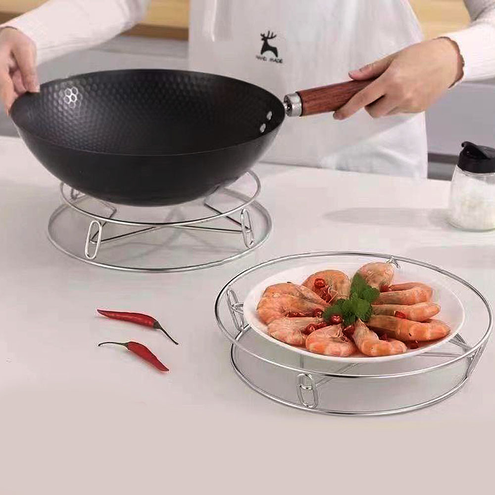 스텐 냄비 받침 찜기 겸용 양면 뚝배기 받침대 - 상세 이미지 4