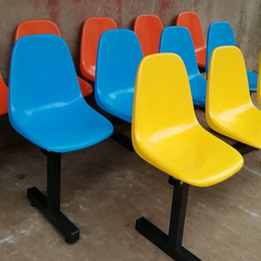 플라스틱 벤치 야외 장의자 대기 플라스틱벤치 인용 컬러 3인용 플라스틱 연두색 의자