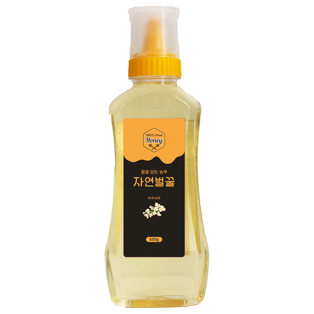 꿀을담는농부 국산 천연 벌꿀 아카시아꿀 300g 선물 답례품 도소매 무료배송 - 상세 이미지 2