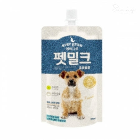 지앤리샵 에버그로 펫밀크 초유함유 150ml 유당분해 아기강아지 영양제