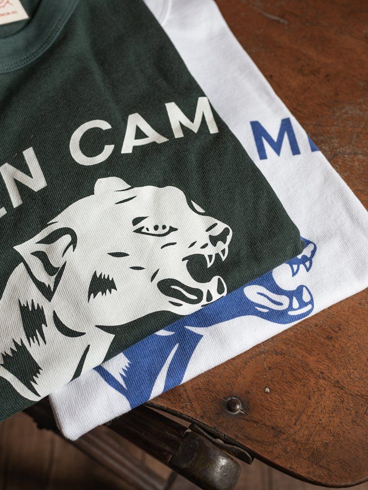 25SS 논스탁 신상 GREEN CAMP 치타 그래픽 / 빈티지 올드스쿨 밀리터리 브론슨 녹색 S 이미지 7