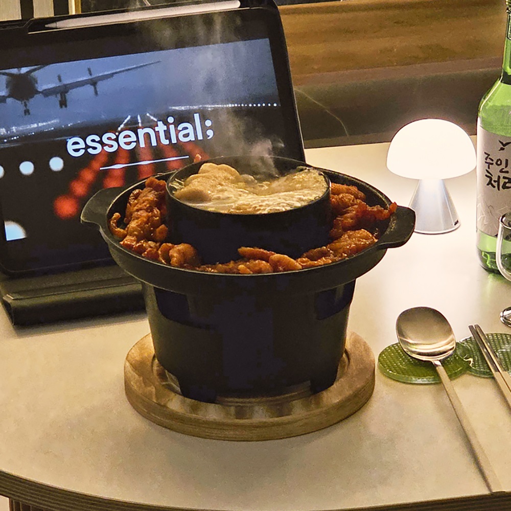 안주순삭 멀티팬 미니화로 온오프 에브리데이 - 상세 이미지 2