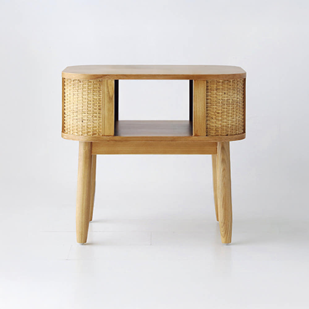 CESBON 수납테이블 6043 라탄 우븐형 6284.2940