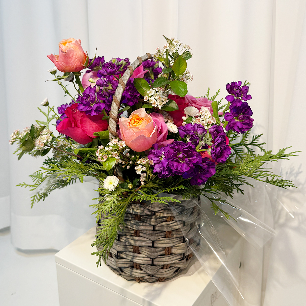 경기 동두천 혼합 꽃바구니 플라워 생화 생일 기념일 발렌타인데이 축하 감사 인사 전국꽃배달