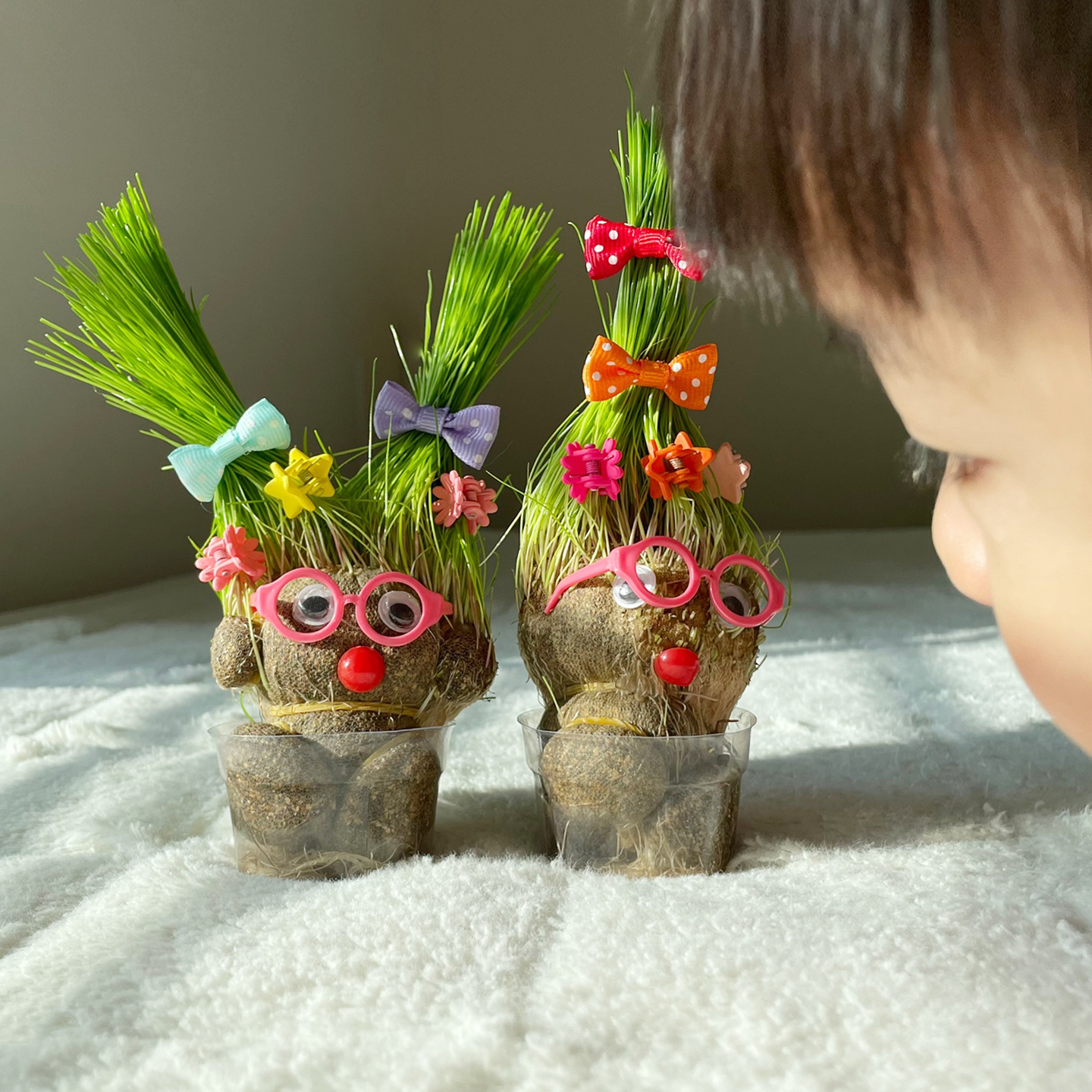 잔디인형 만들기 키트 반려식물 DIY 잔디 키우기 - 상세 이미지 5