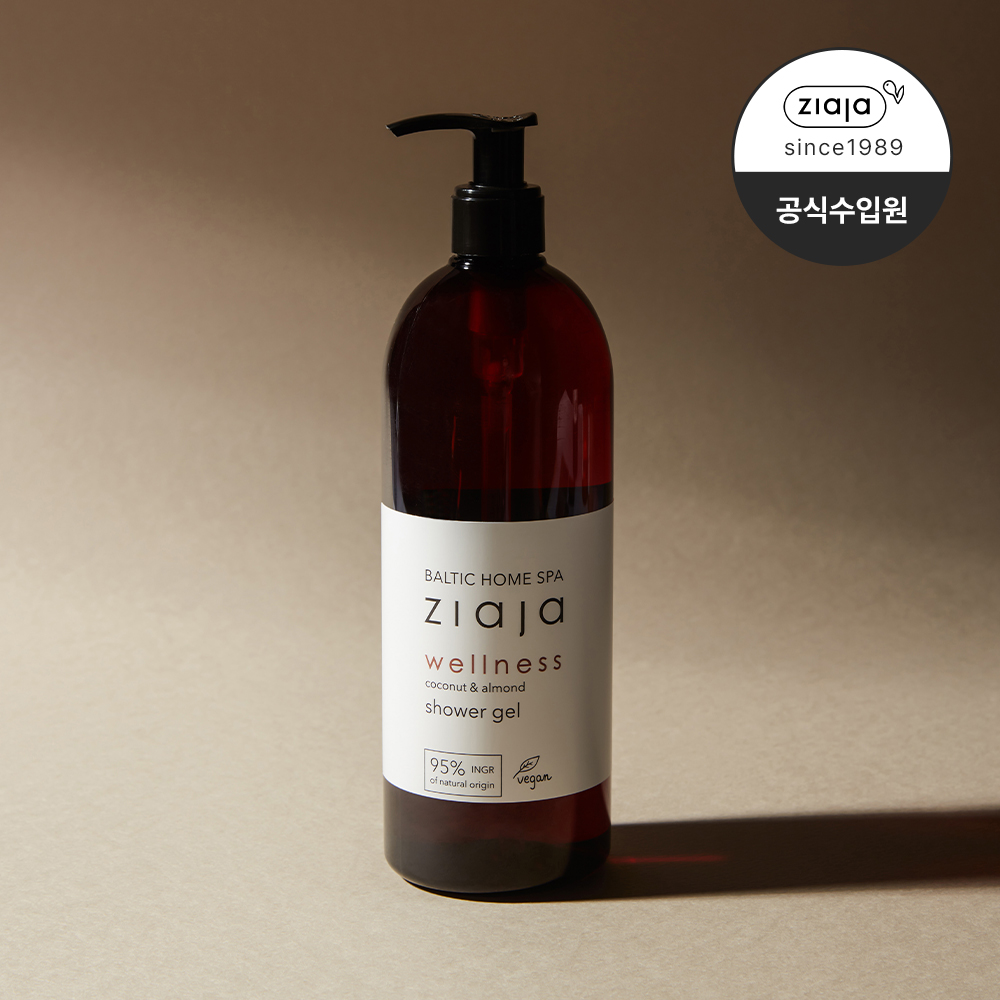 지아자 발틱 홈스파 비건 샤워젤 향좋은바디워시 500ml - 상품 이미지