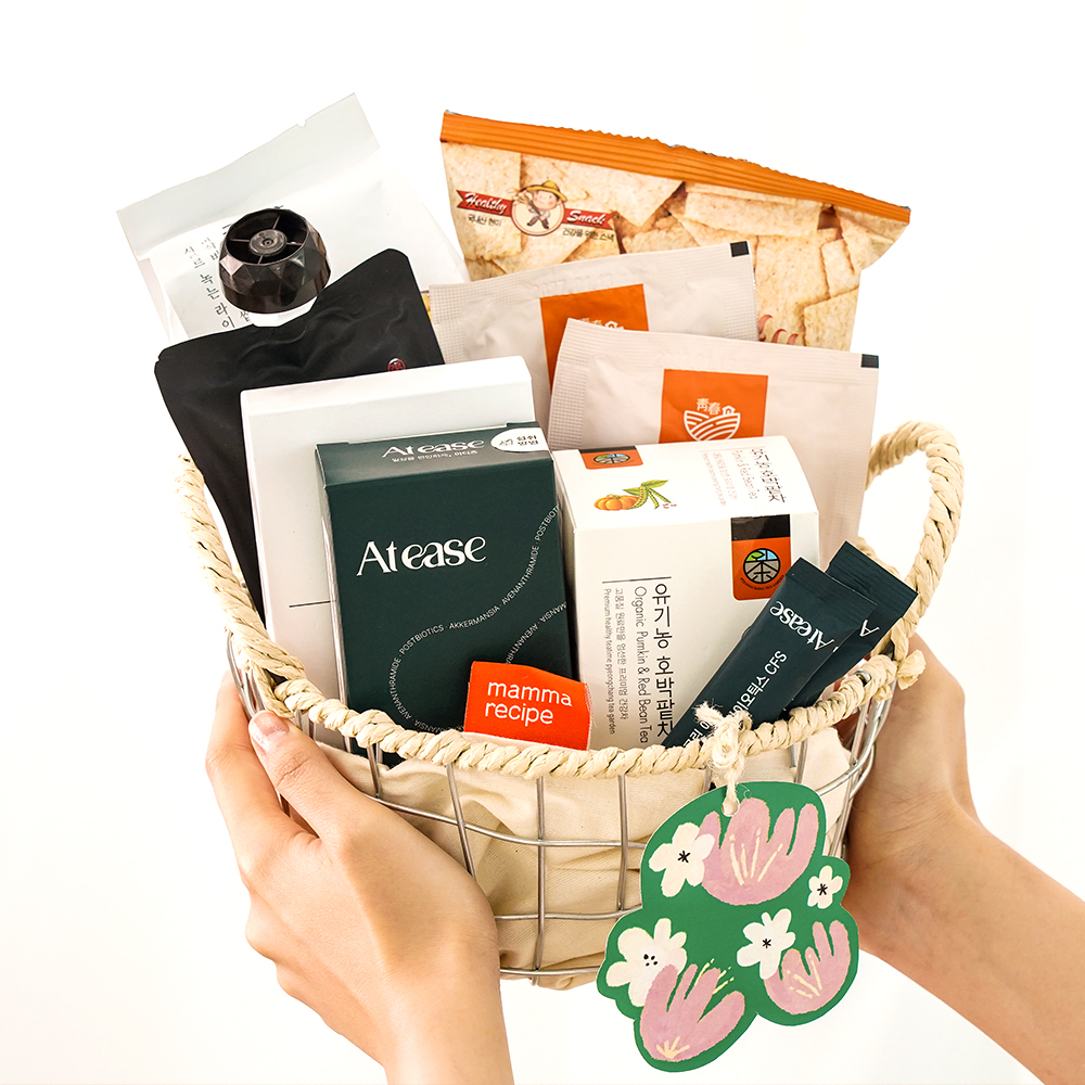 [출산축하선물] 맘마레시피 출산 축하 응원 박스 아이와의 첫 만남 축하 간식 조리원 엄마선물