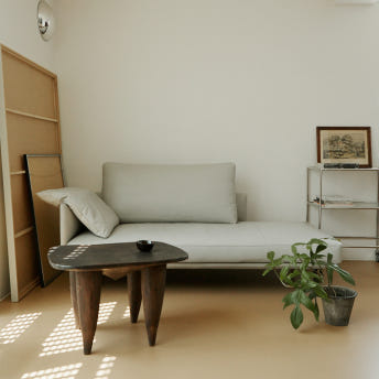 알로소 바드 2인소파 가죽소파 (데이베드, 소프트프리모가죽)