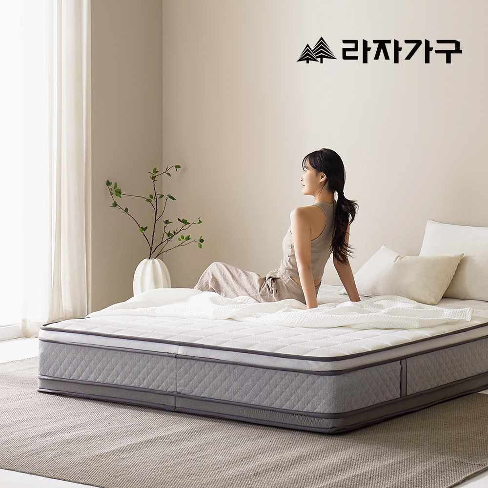 라자가구 온쉼 허리가 편안한 본넬 스프링 매트리스 29cm, K(킹), 미디엄 - 메인 이미지