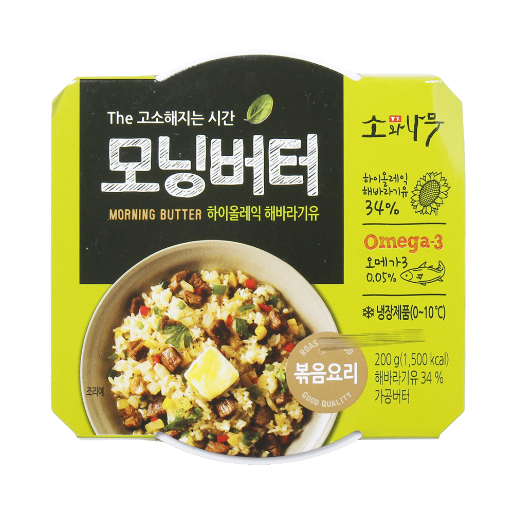 [연중무휴] 모닝버터해바라기유 200g : 에이스식자재몰