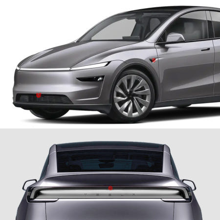 테슬라 모델Y 주니퍼 전방 후방 측면 카메라 렌즈 보호필름 1세트