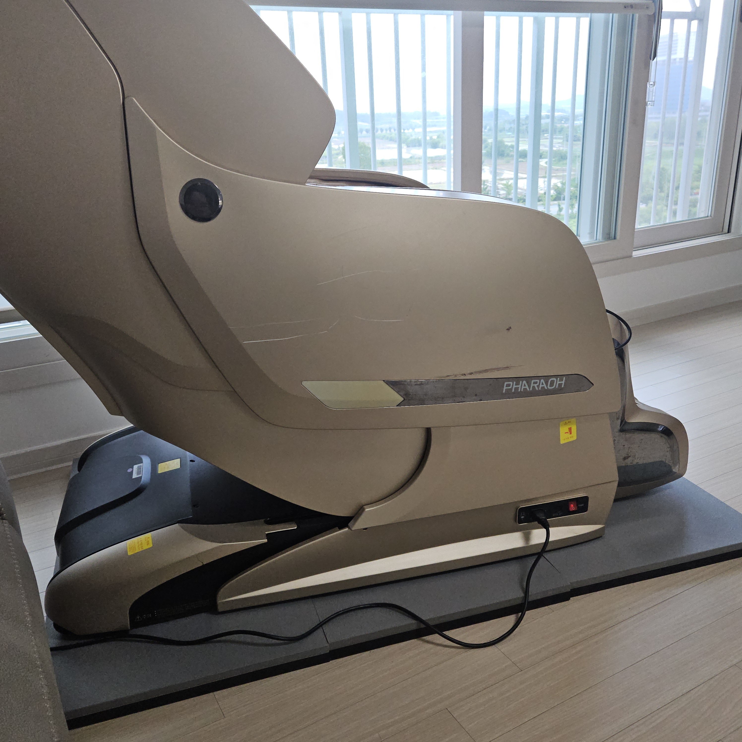 덕진스펀지 안마의자매트 충격흡수 층간 방음 방진 운동기구 소음방지 홈짐 매트 1000mmx500mmx36mm(T)=3장 - 상세 이미지 5